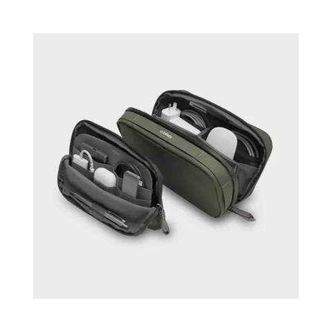 2-in-1 Tech Accessory Pouch by Orbitkey, Olive